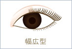 幅広型